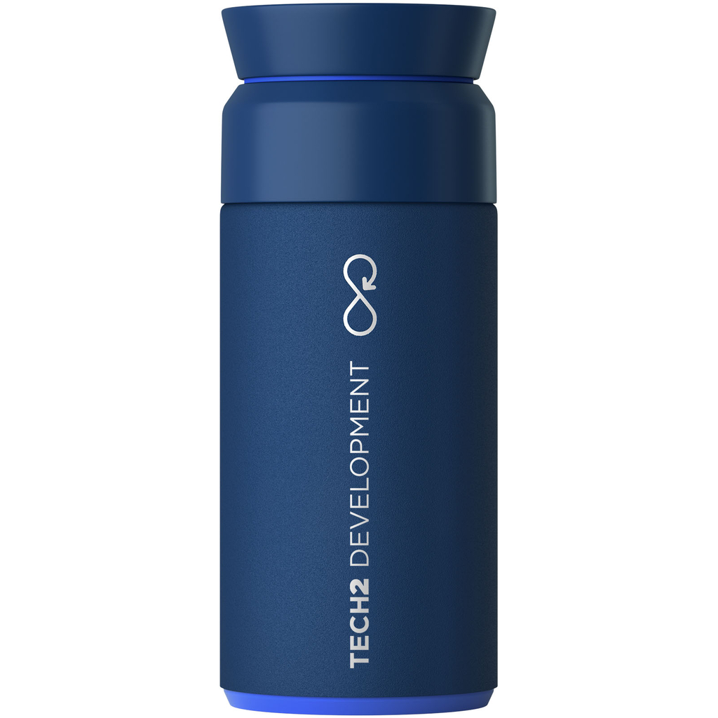 Термос Ocean Bottle об'ємом 350 мл, колір синій - 10075251- Фото №2