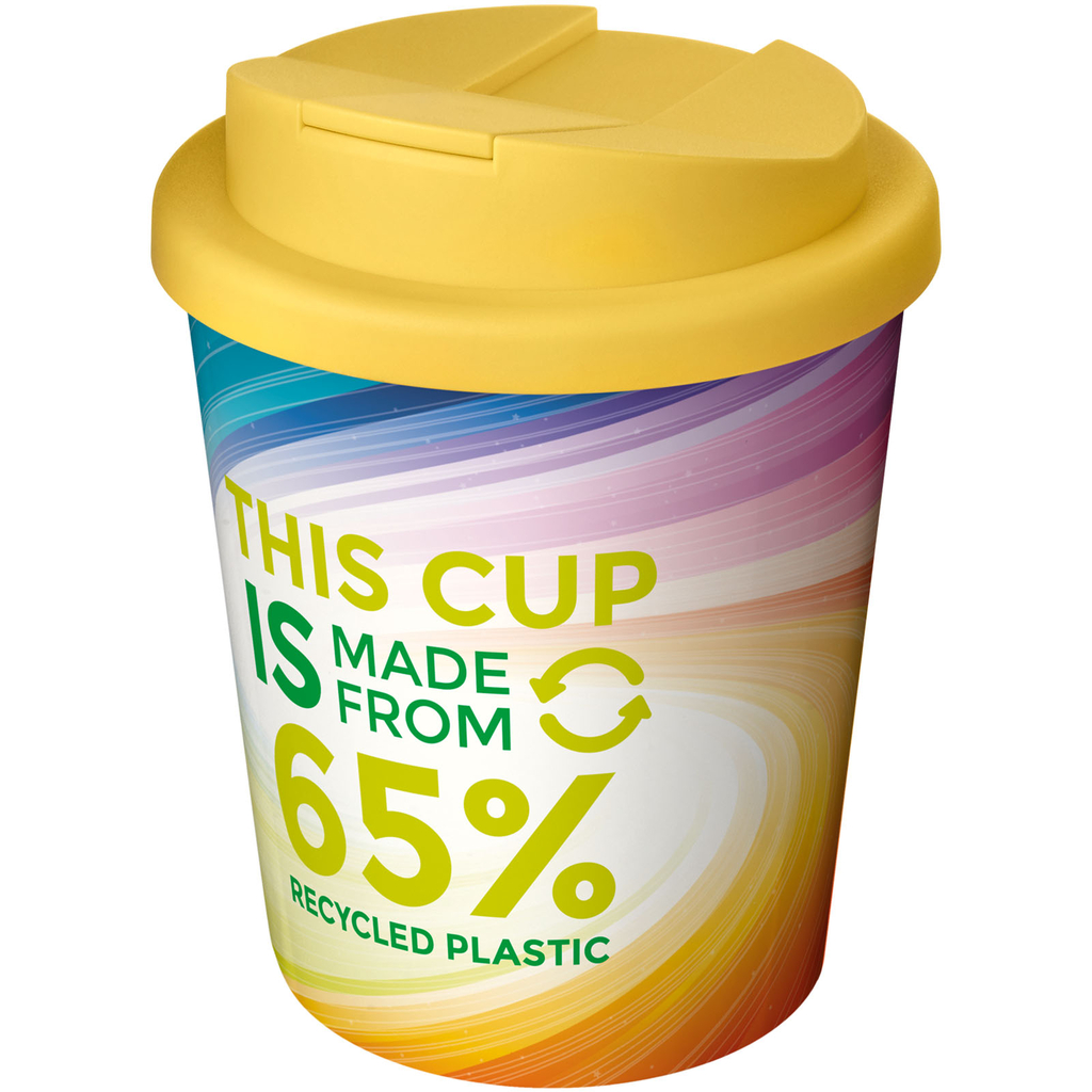 Термостакан Brite-Americano Espresso Eco із захистом від проливань об'ємом 250 мл, колір жовтий - 21049711- Фото №1