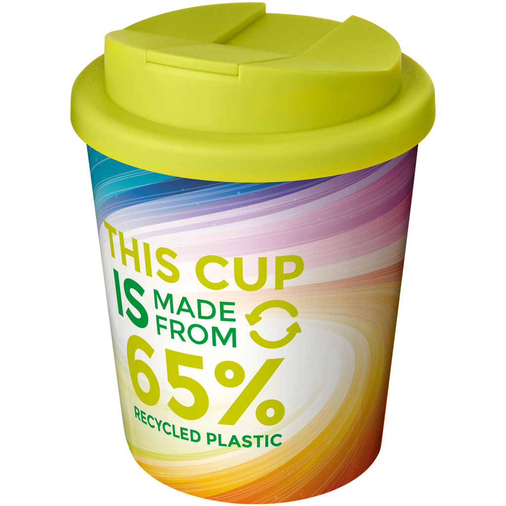 Термостакан Brite-Americano Espresso Eco с защитой от проливаний объемом 250 мл, цвет лайм - 21049763- Фото №1