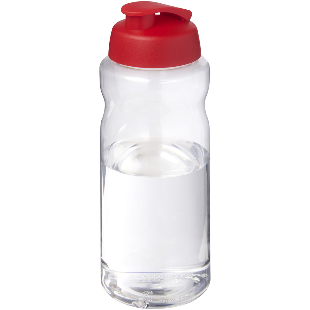 Спортивна пляшка H2O Active® Big Base об’ємом 1 літр, колір червоний - 21017521- Фото №1