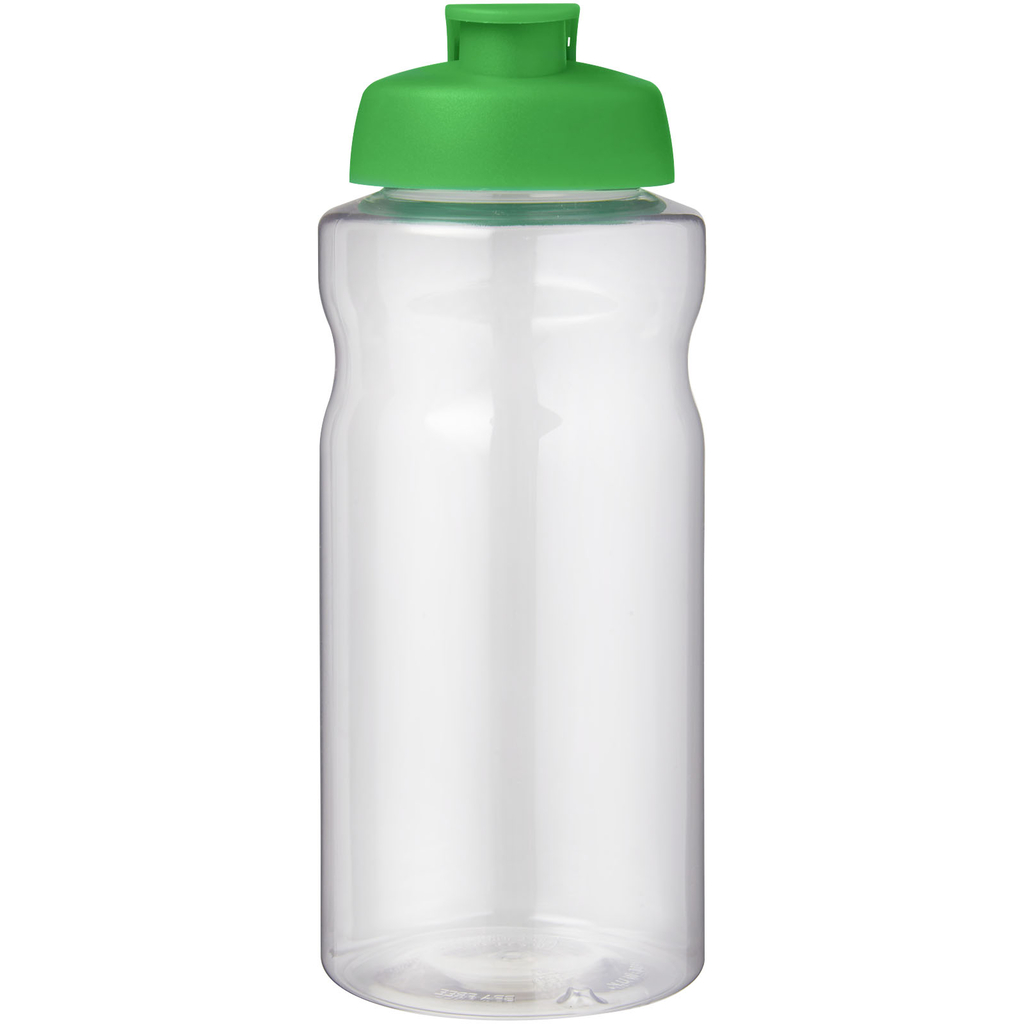 Спортивна пляшка H2O Active® Big Base об’ємом 1 літр, колір зелений - 21017561- Фото №3