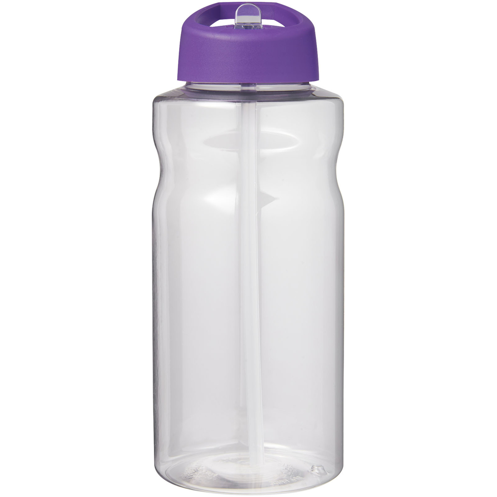 Спортивна пляшка H2O Active® Big Base об’ємом 1 л, колір пурпурний - 21017637- Фото №3