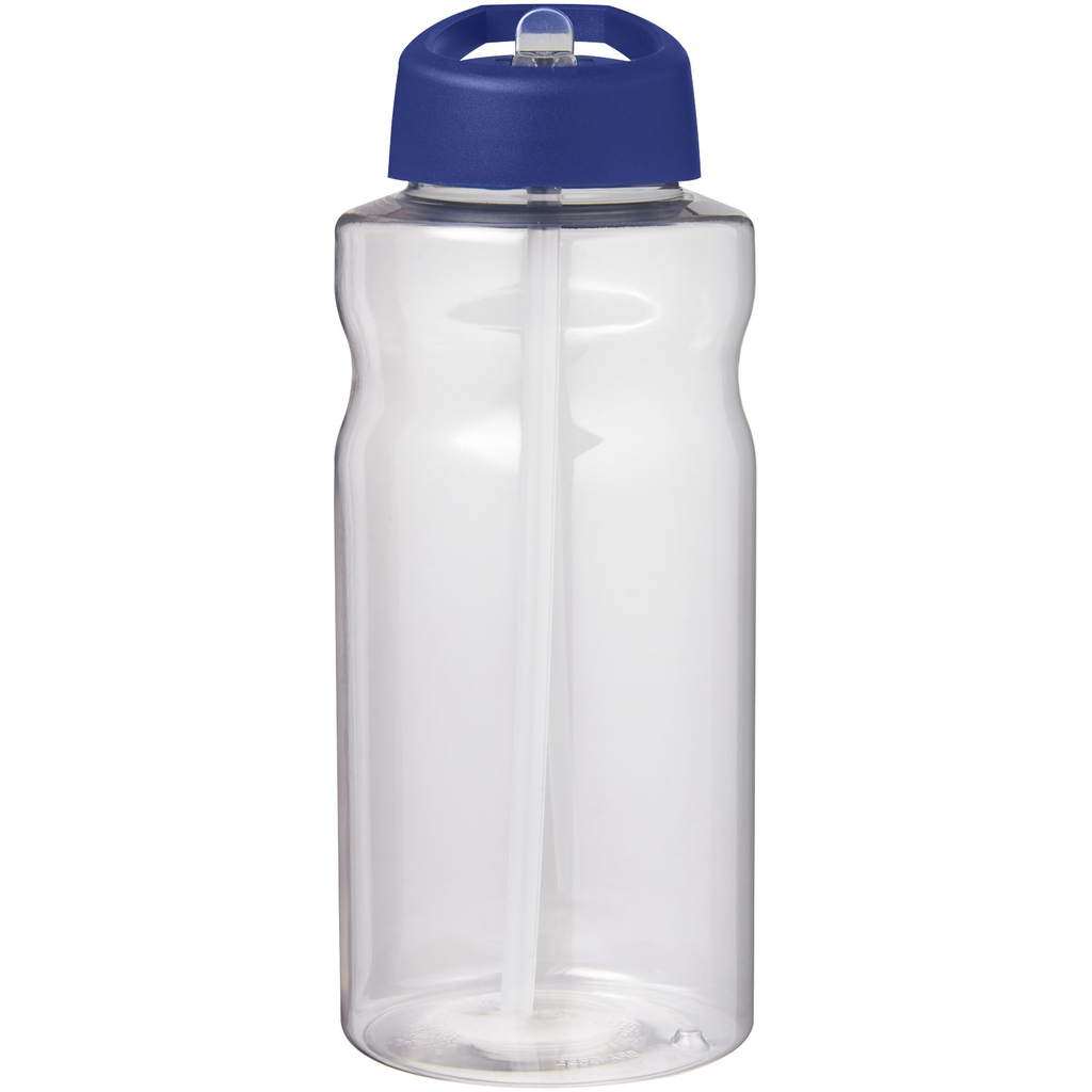 Спортивна пляшка H2O Active® Big Base об’ємом 1 л, колір синій - 21017652- Фото №3