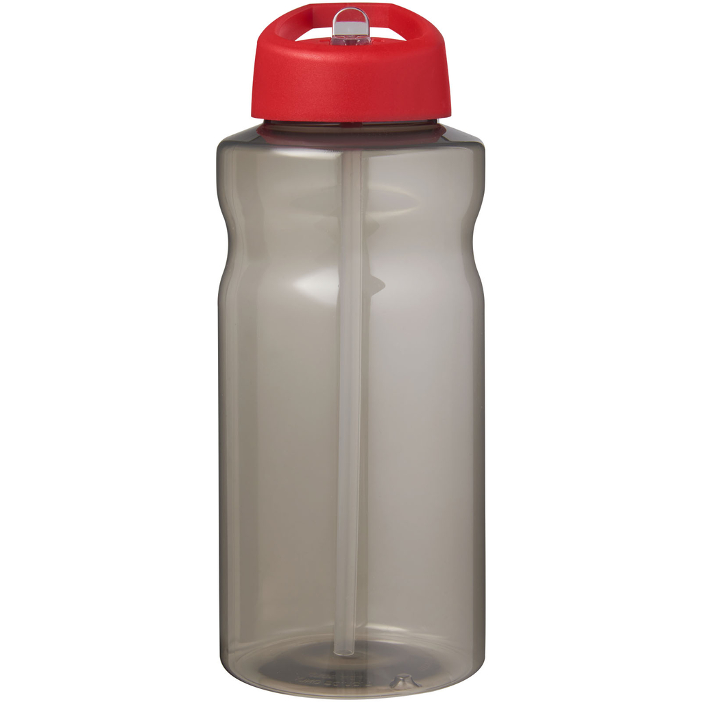 H2O Active® Eco Big Base спортивна пляшка об'ємом 1 літр, колір червоний - 21017994- Фото №3