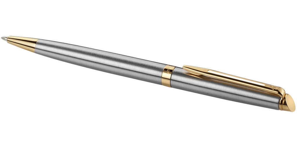 Кулькова ручка Hémisphère, колір срібний, золотий