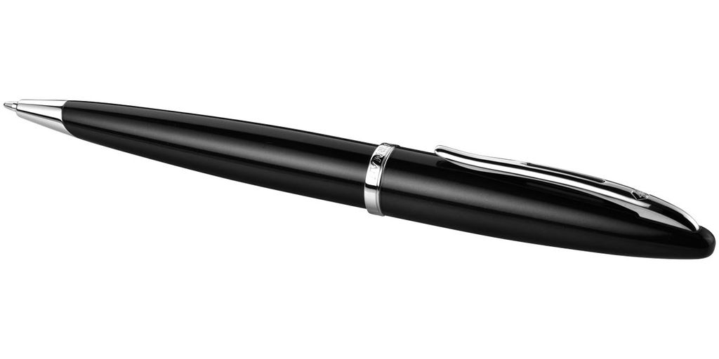 Кулькова ручка Carène, колір суцільний чорний