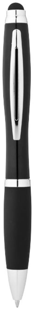 Шариковая ручка-стилус Mandarine, цвет сплошной черный
