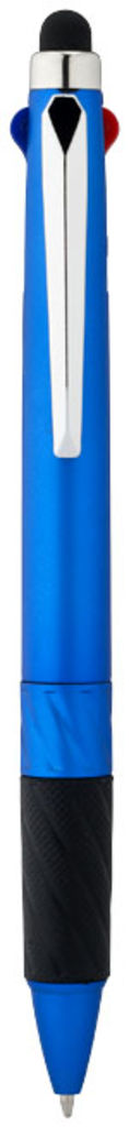 Кулькова ручка-стилус Burnie з декількома стержнями, колір синій