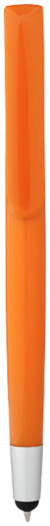 Кулькова ручка-стилус Rio, колір оранжевий