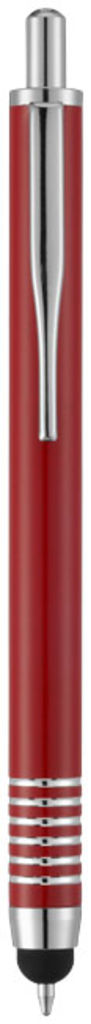 Кулькова ручка-стилус Zoe, колір червоний