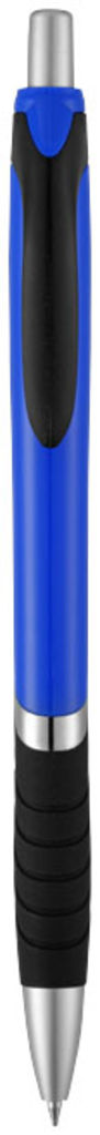 Кулькова ручка Turbo, колір яскраво-синій, суцільний чорний