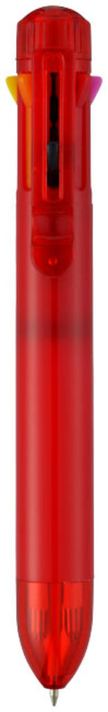 Багатостиржнева кулькова ручка Artist, колір червоний