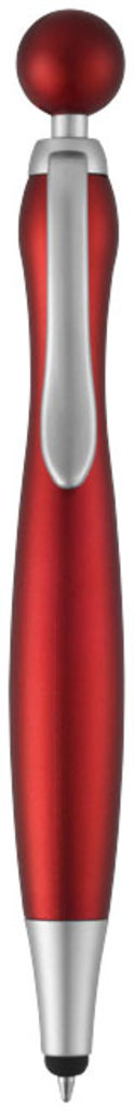 Кулькова ручка-стилус Naples, колір червоний