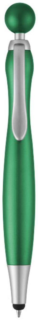 Кулькова ручка-стилус Naples, колір зелений