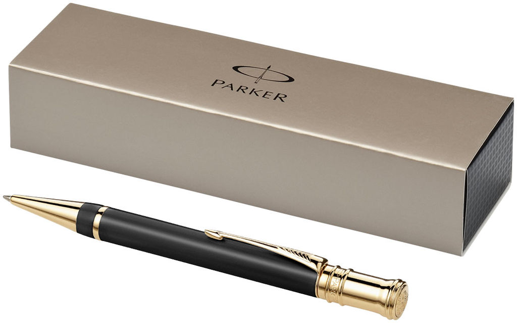 Шариковая ручка Duofold Premium, цвет сплошной черный