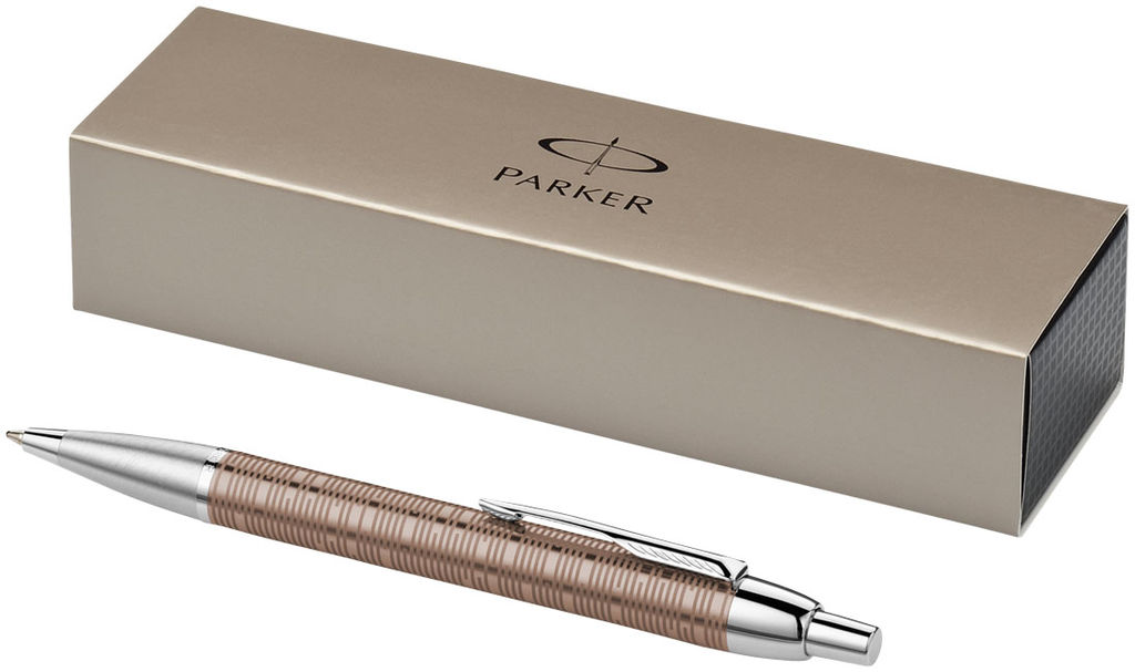 Шариковая ручка IM Premium, цвет коричневый