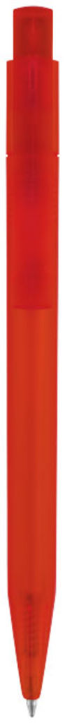 Кулькова ручка Huron, колір червоний прозорий
