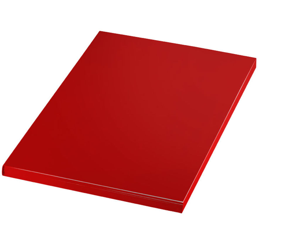 Блокнот Match-the-edge А5, цвет красный