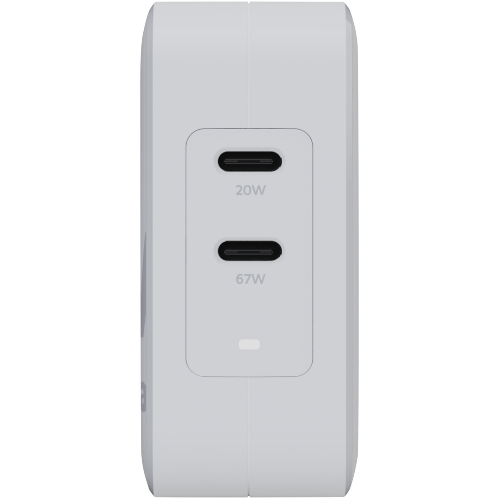 Xtorm XVC2067 GaN Ultra дорожное зарядное устройство мощностью 67 Вт с кабелем USB-C PD мощностью 100 Вт, цвет белый - 12439601- Фото №4