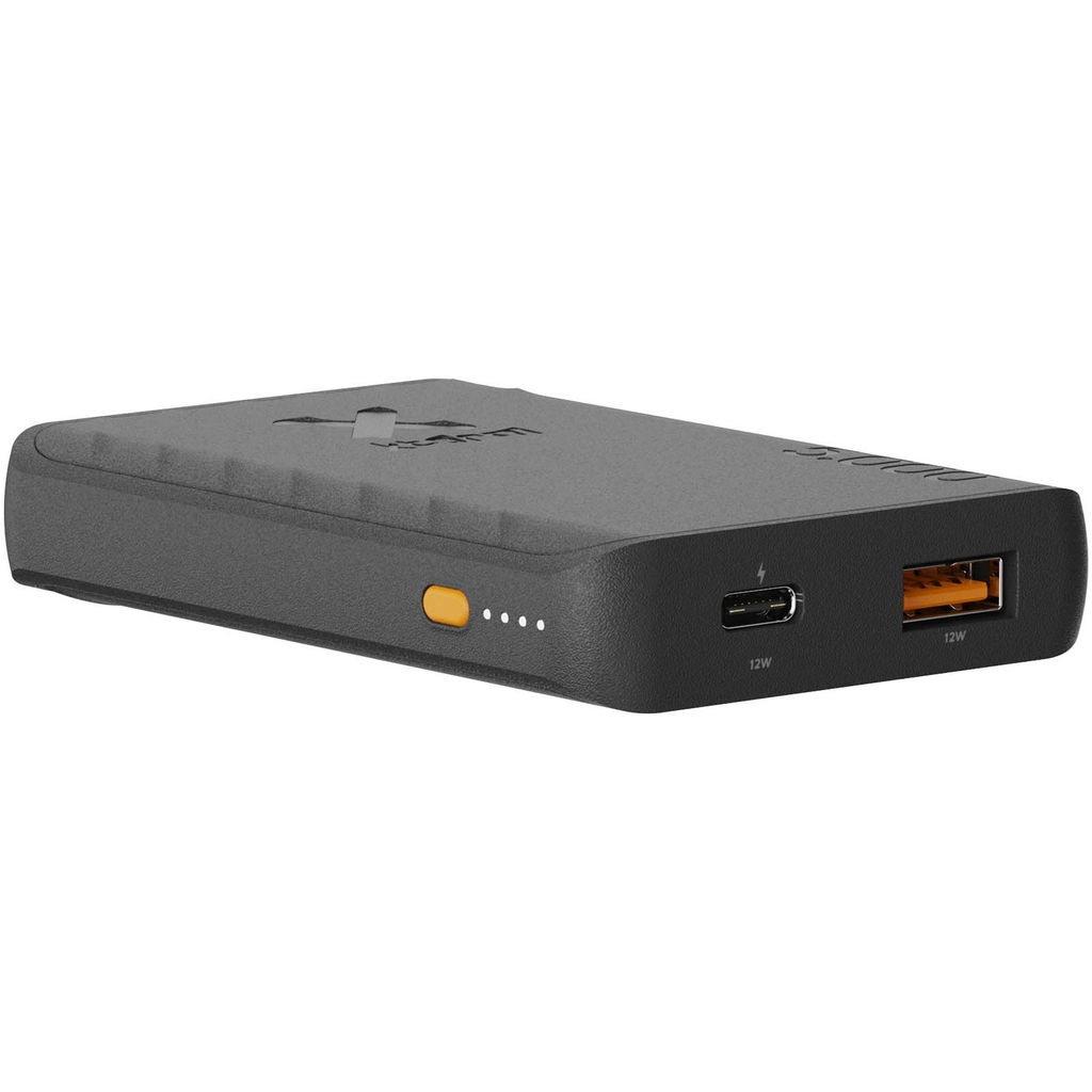 Xtorm Go2 портативное зарядное устройство с быстрой зарядкой, 12 Вт, 5000 мАч, цвет сплошной черный - 12440990- Фото №6