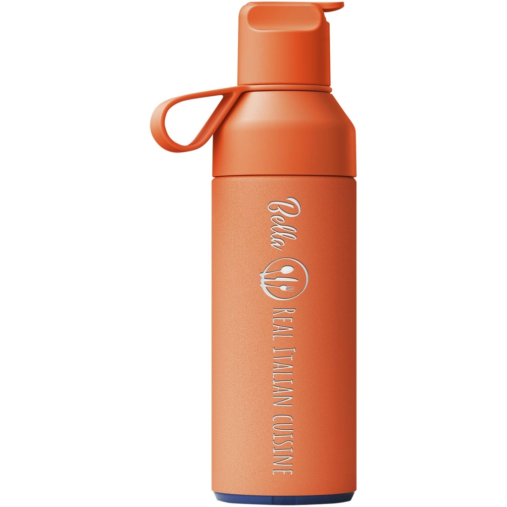 Пляшка-термос для води Ocean Bottle GO об'ємом 500 мл, колір помаранчевий - 10081630- Фото №2