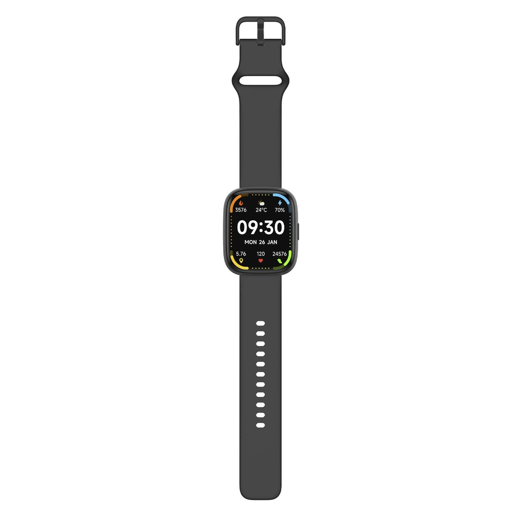 Prixton Alexa SWB29 розумний годинник, колір чорний - 2PA15790- Фото №4