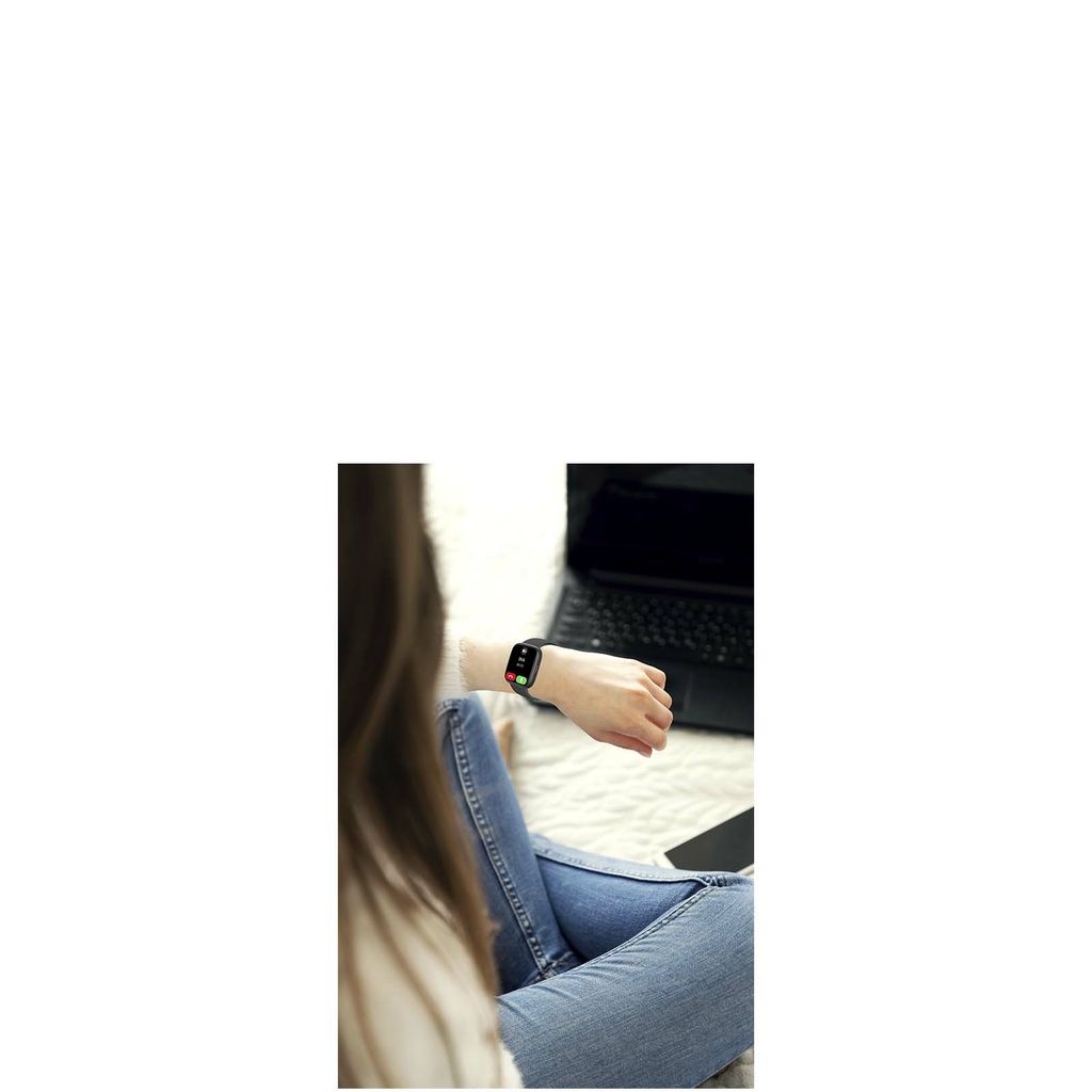 Prixton Alexa SWB29 розумний годинник, колір чорний - 2PA15790- Фото №6