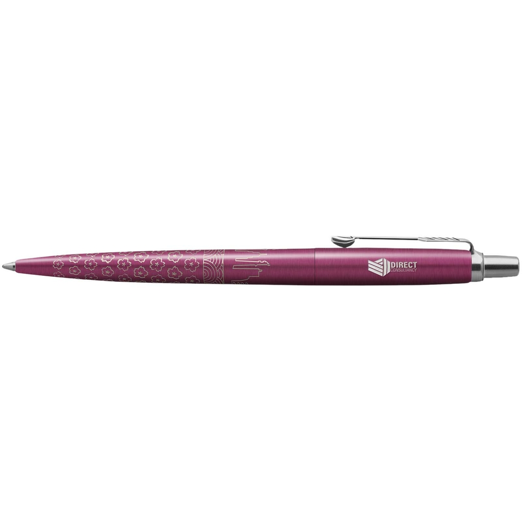 Parker Jotter SE Global Icons шариковая ручка, цвет розовый - 10793341- Фото №6