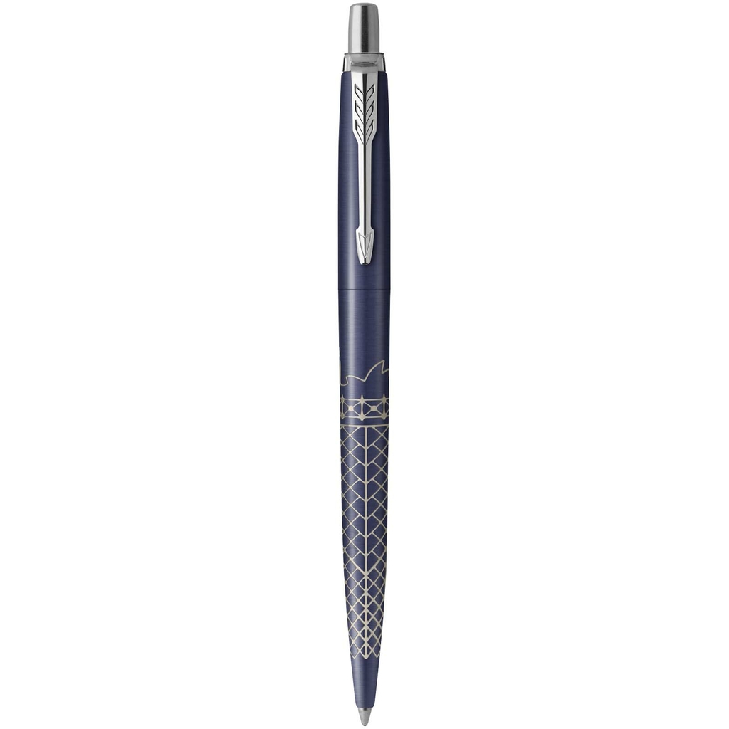 Parker Jotter SE Global Icons кулькова ручка, колір синій - 10793352- Фото №3