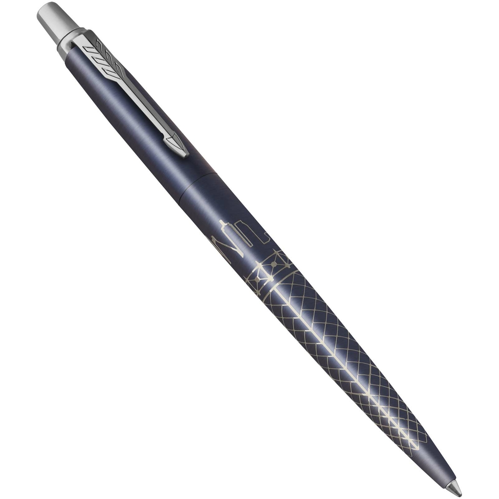 Parker Jotter SE Global Icons кулькова ручка, колір синій - 10793352- Фото №5