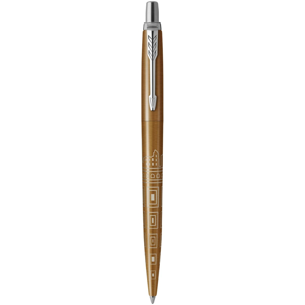 Parker Jotter SE Global Icons кулькова ручка, колір бронза - 10793371- Фото №3