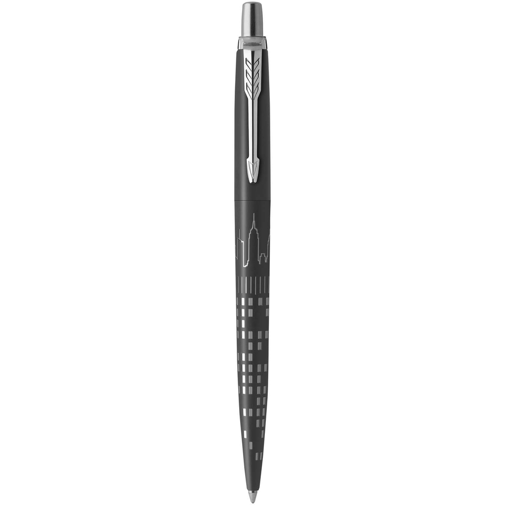 Parker Jotter SE Global Icons кулькова ручка, колір хром - 10793380- Фото №3
