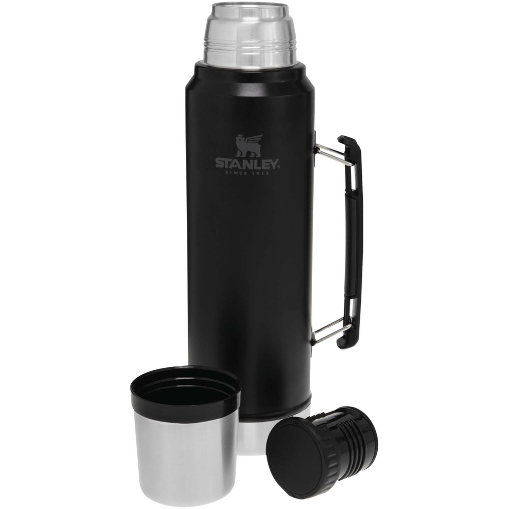 Stanley Classic бутылка объемом 1000 мл, цвет черный матовый - 10082790- Фото №1 Stanley Classic бутылка объемом 1000 мл, цвет черный матовый - 10082790- Фото №1