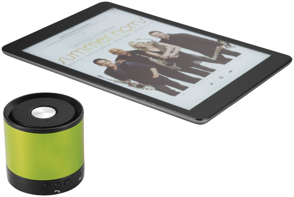 Колонка Greedo с функцией Bluetooth, цвет лайм - 10826403- Фото №4 Колонка Greedo с функцией Bluetooth, цвет лайм - 10826403- Фото №4
