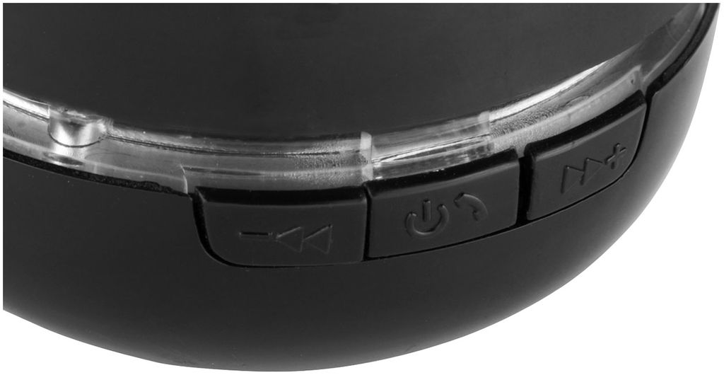 Колонка Commander з функцією Bluetooth, колір суцільний чорний - 10826500- Фото №7
