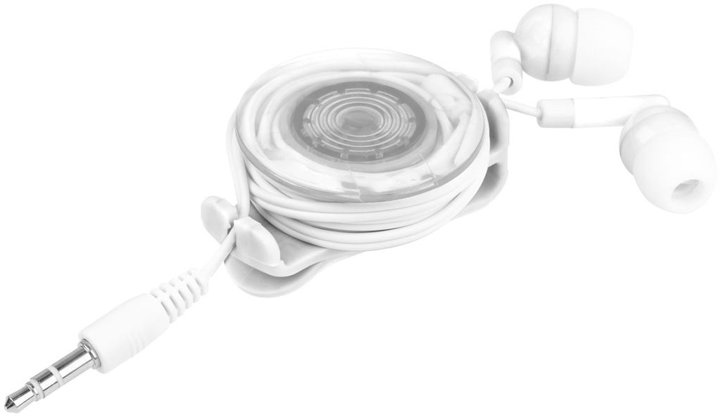 Навушники з ліхтариком Strix, колір білий