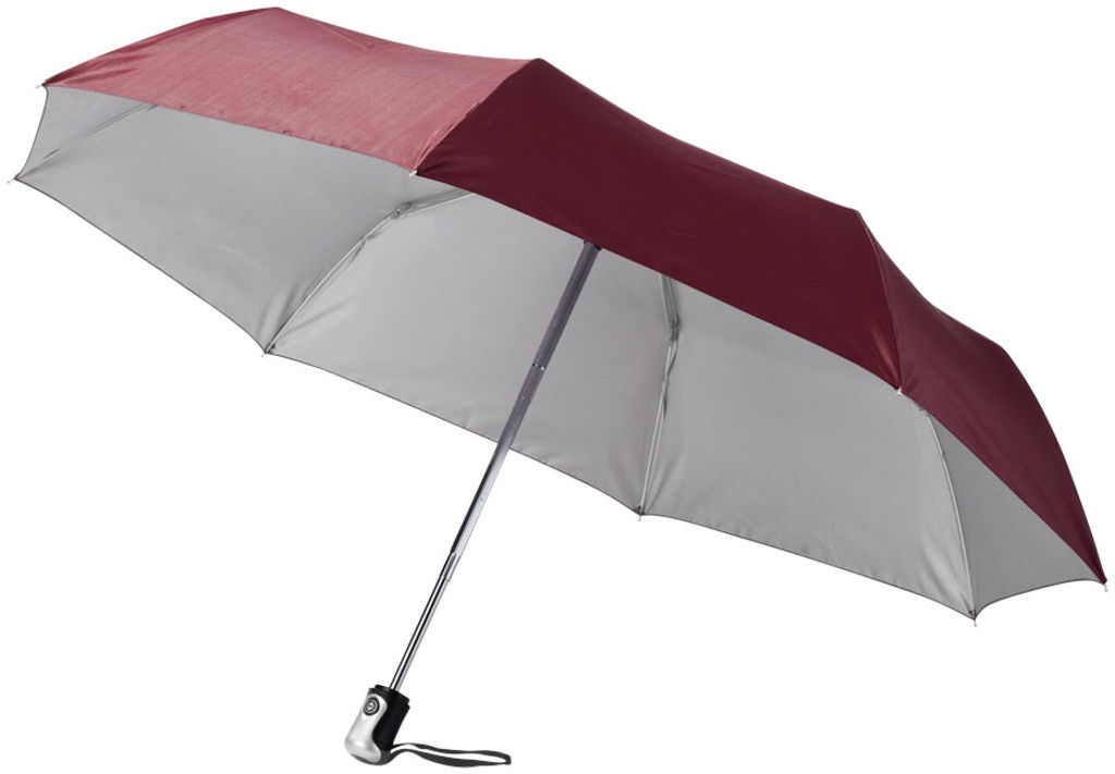 Зонт автоматический 21'', цвет темно-красный