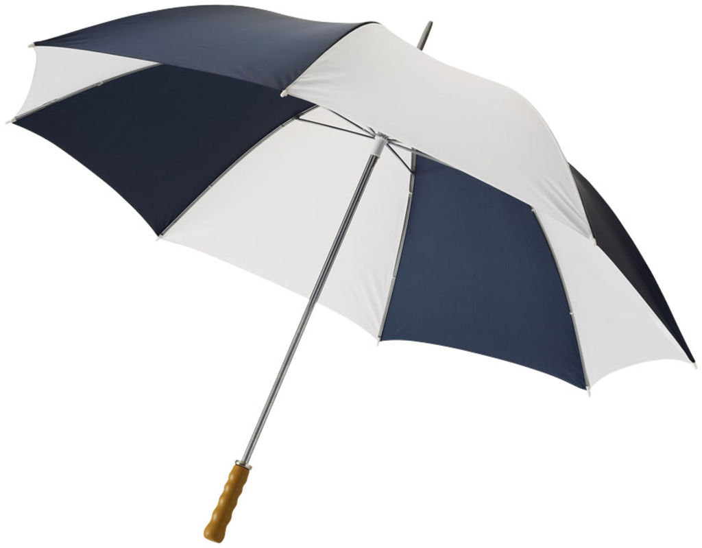 Зонт для гольфа  30'', цвет темно-синий, белый