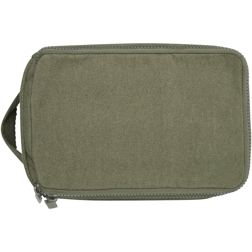 Органайзер для туалетного приладдя з переробленого матеріалу Pack500 г/м² Aware™, колір зелений - 12074661- Фото №3 Органайзер для туалетного приладдя з переробленого матеріалу Pack500 г/м² Aware™, колір зелений - 12074661- Фото №3