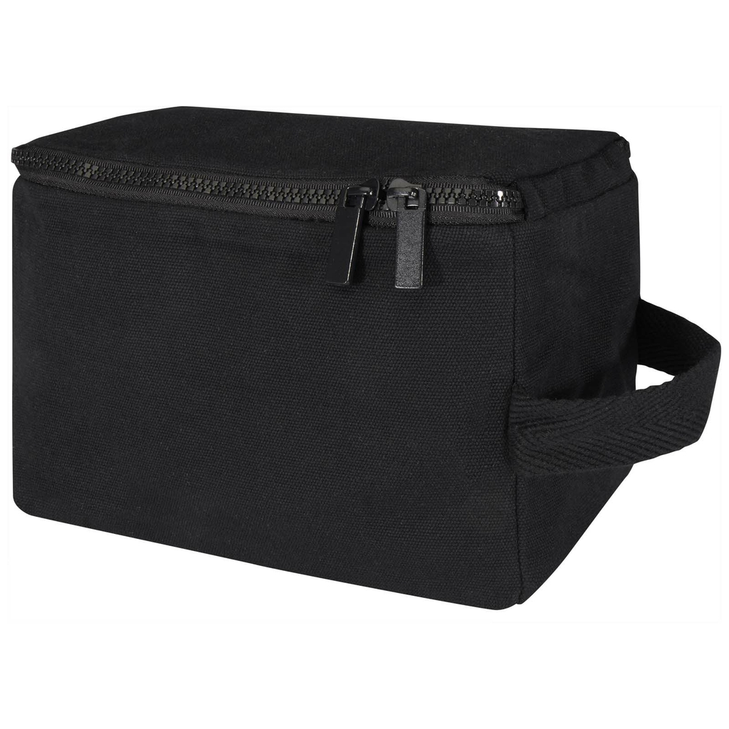 Органайзер для туалетного приладдя з переробленого матеріалу Pack500 г/м² Aware™, колір чорний - 12074690- Фото №1 Органайзер для туалетного приладдя з переробленого матеріалу Pack500 г/м² Aware™, колір чорний - 12074690- Фото №1