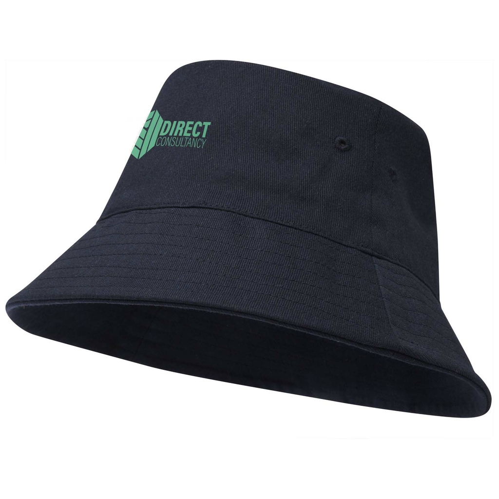 Шляпа от солнца Aware™ Wicklow из переработанного материала, цвет темно-синий - 38686550- Фото №2