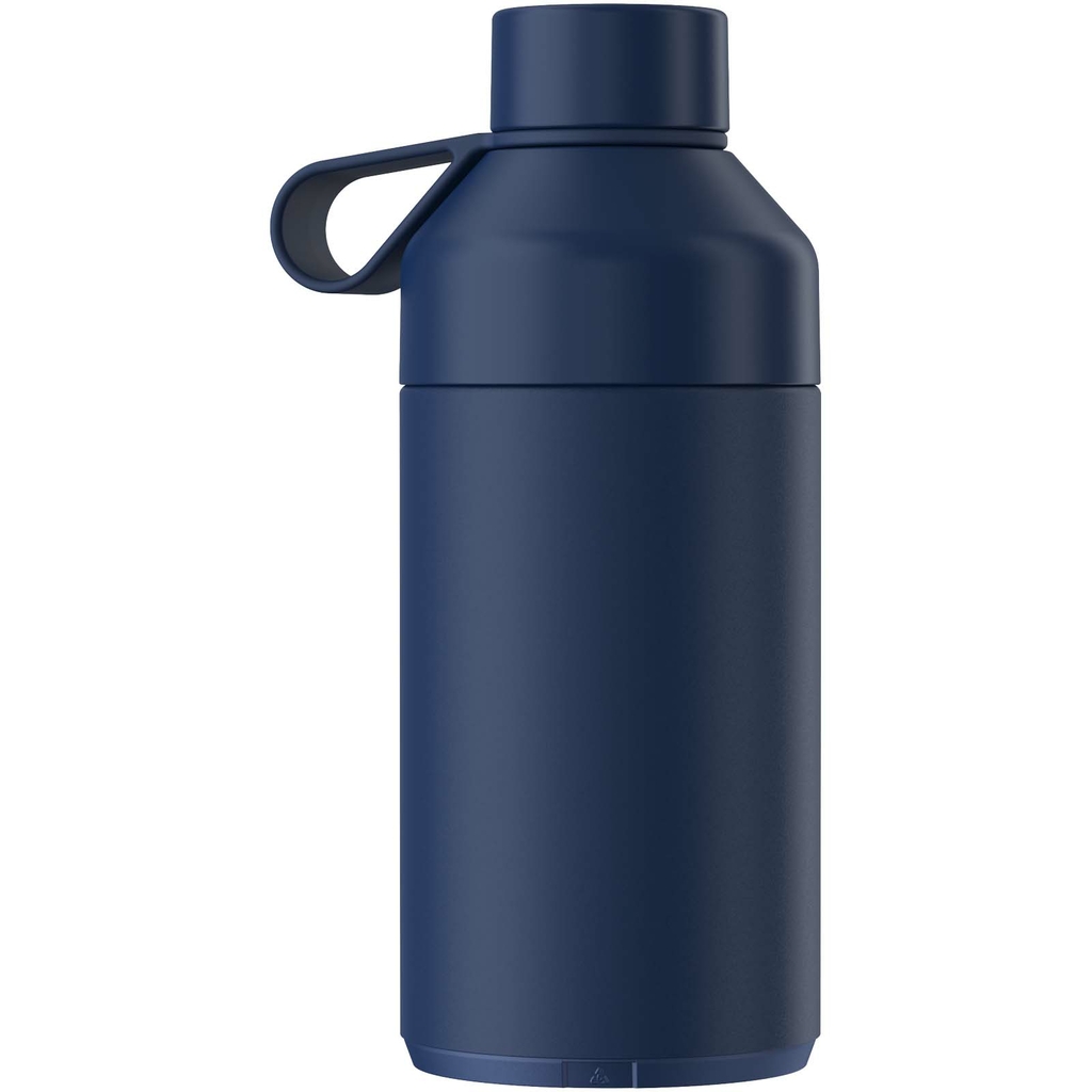 Бутылка для воды Ocean Bottle объемом 750 мл с вакуумной изоляцией, цвет синий - 10085651- Фото №4