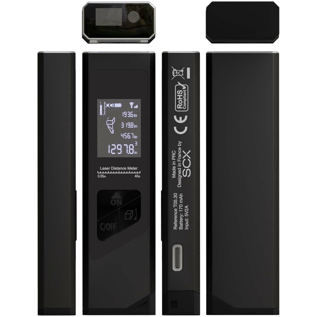 Міні-лазерний телеметр SCX.design T05 - 2PX13690- Фото №9
