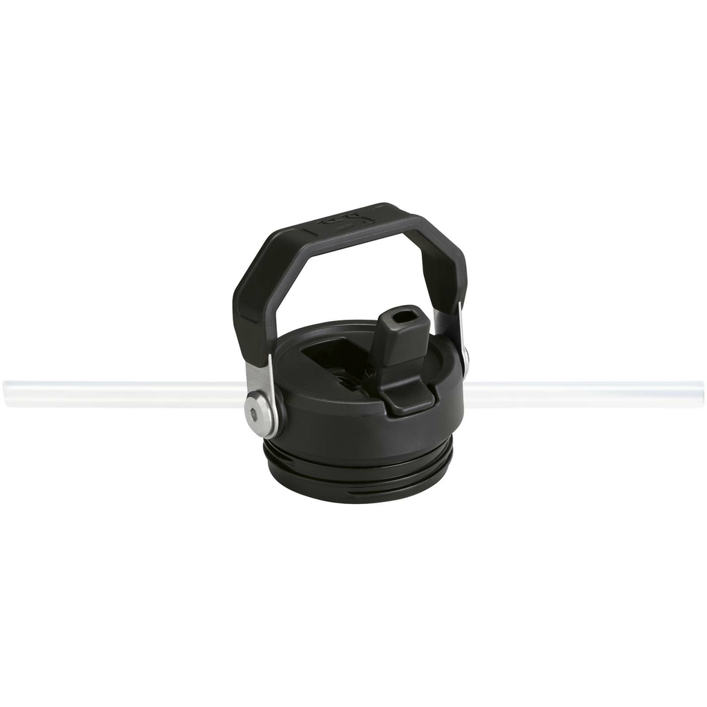 Пляшка для води об'ємом 1,06 літра з відкидною трубочкою Stanley IceFlow™ 2.2, колір чорний - 10088490- Фото №4