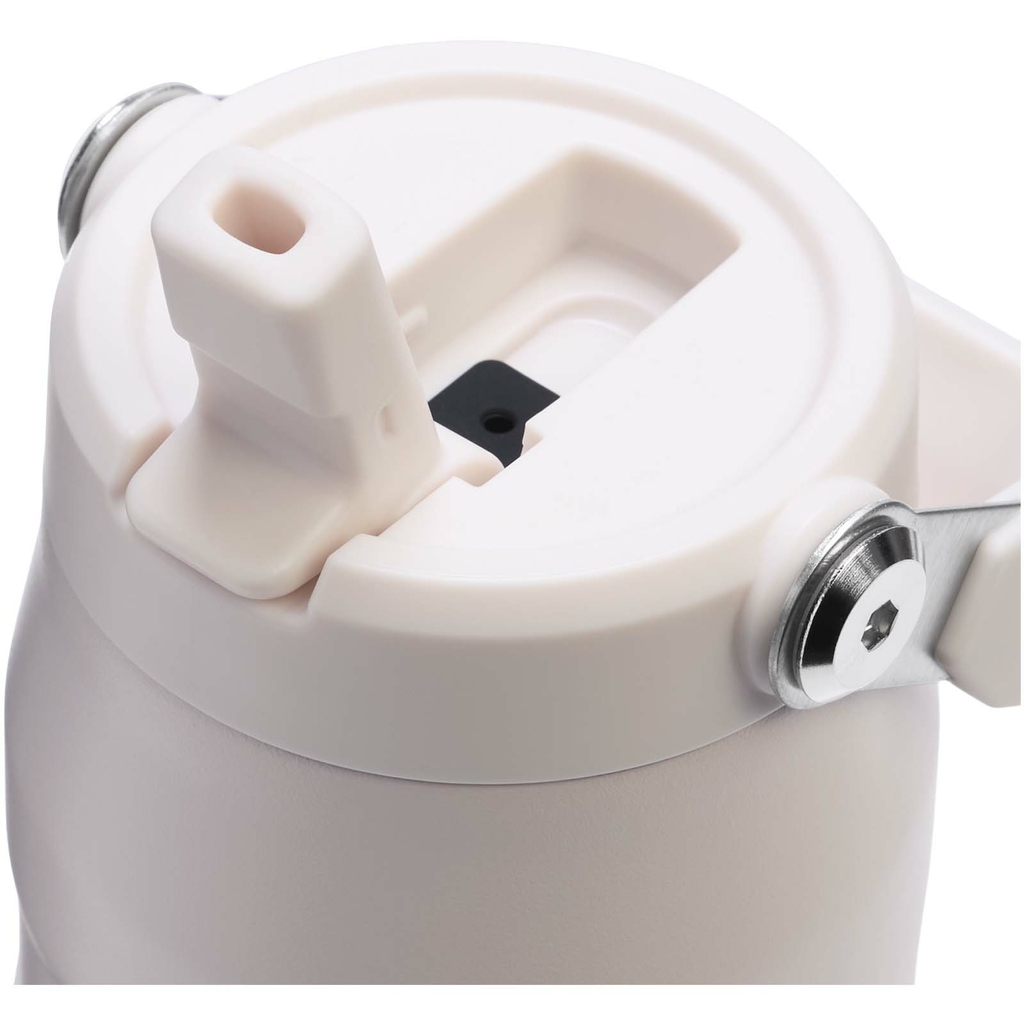 Бутылка для воды объемом 700 мл с откидной трубочкой Stanley IceFlow™ 2.0, цвет розовый - 10088541- Фото №4