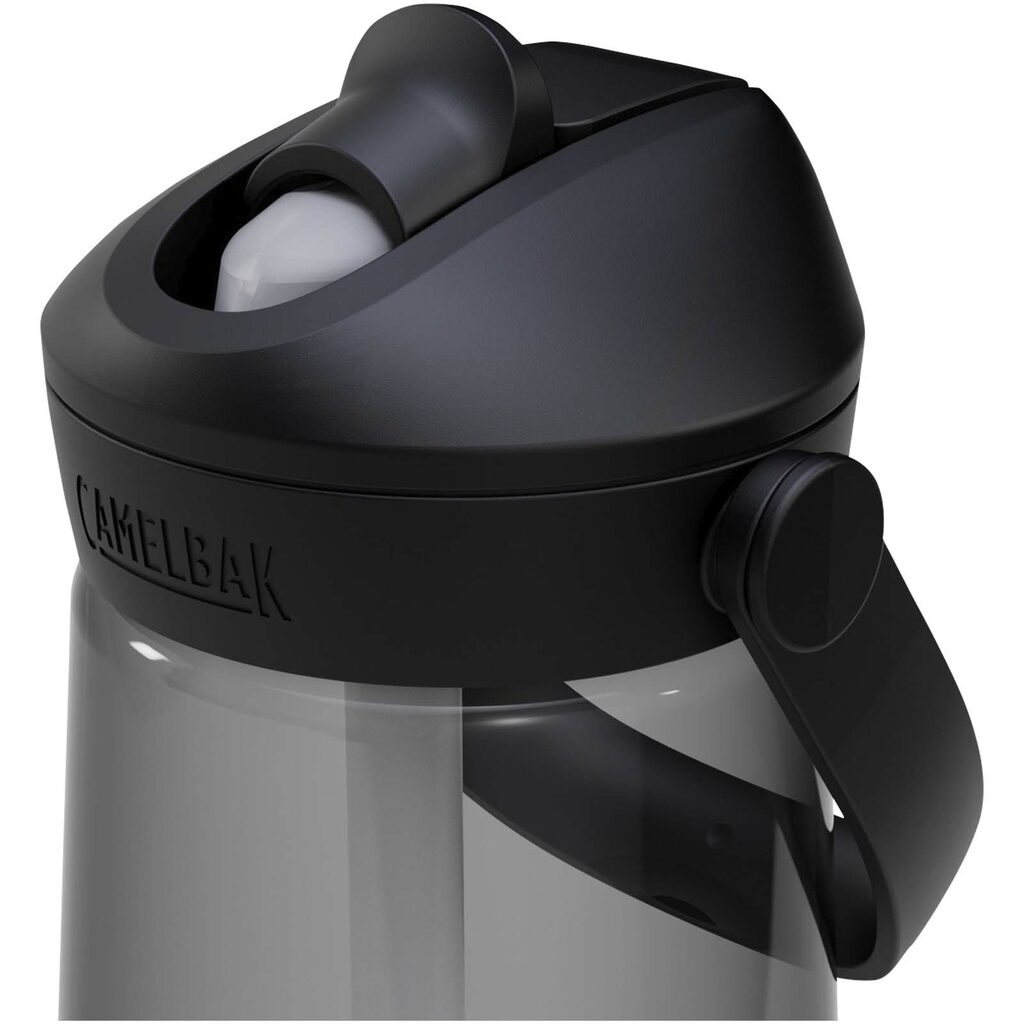Camelbak® Thrive Flip 740 мл Tritan Renew пляшка для води з відкидною трубочкою сірий - 10088684- Фото №3
