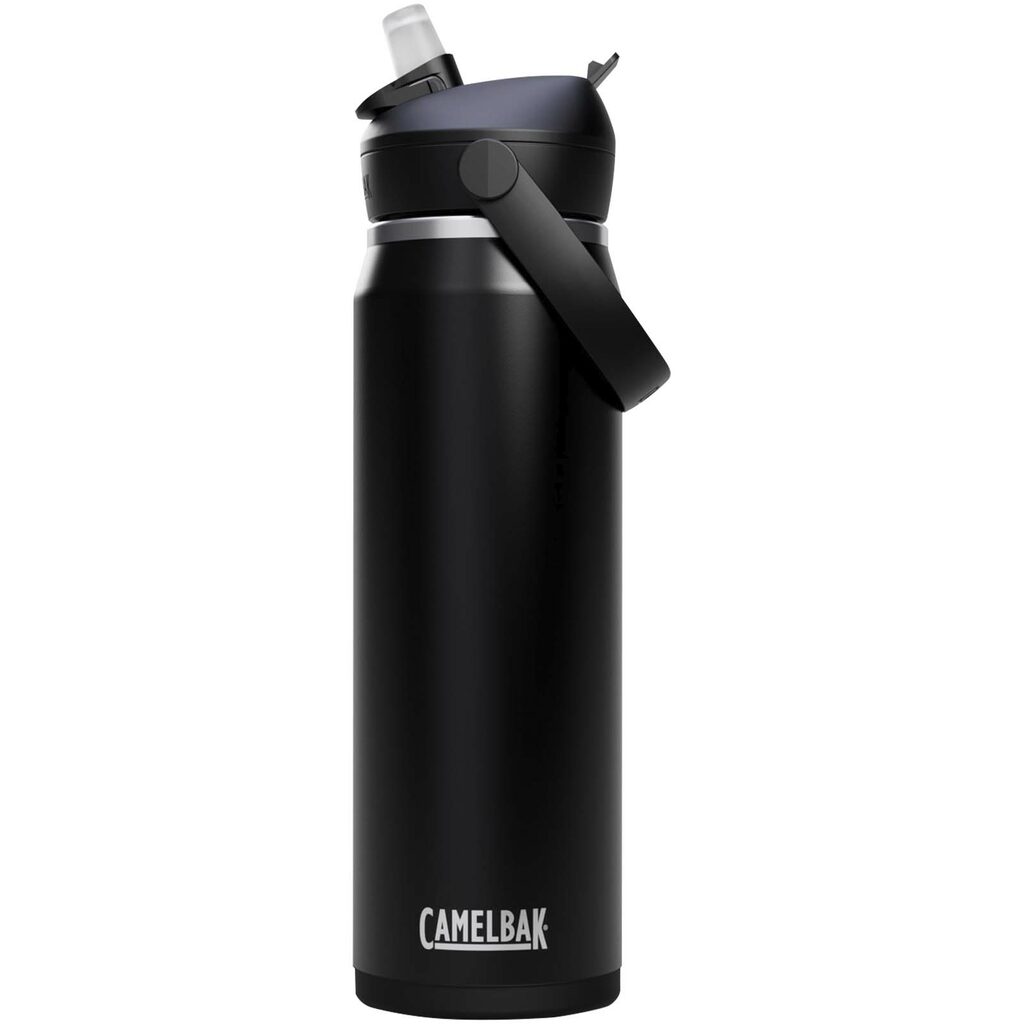 Camelbak® Thrive Flip VSS пляшка для води з нержавіючої сталі об'ємом 740 мл з відкидною трубочкою чорний - 10088890- Фото №1