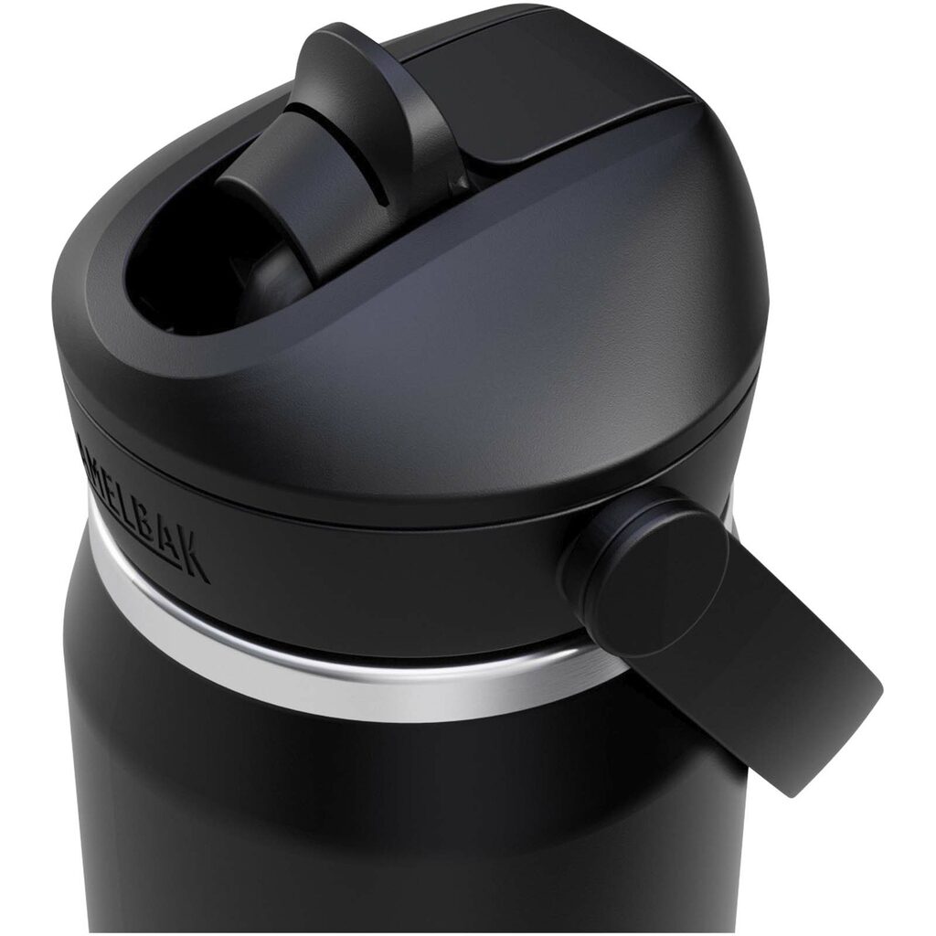 Camelbak® Thrive Flip VSS пляшка для води з нержавіючої сталі об'ємом 740 мл з відкидною трубочкою чорний - 10088890- Фото №4