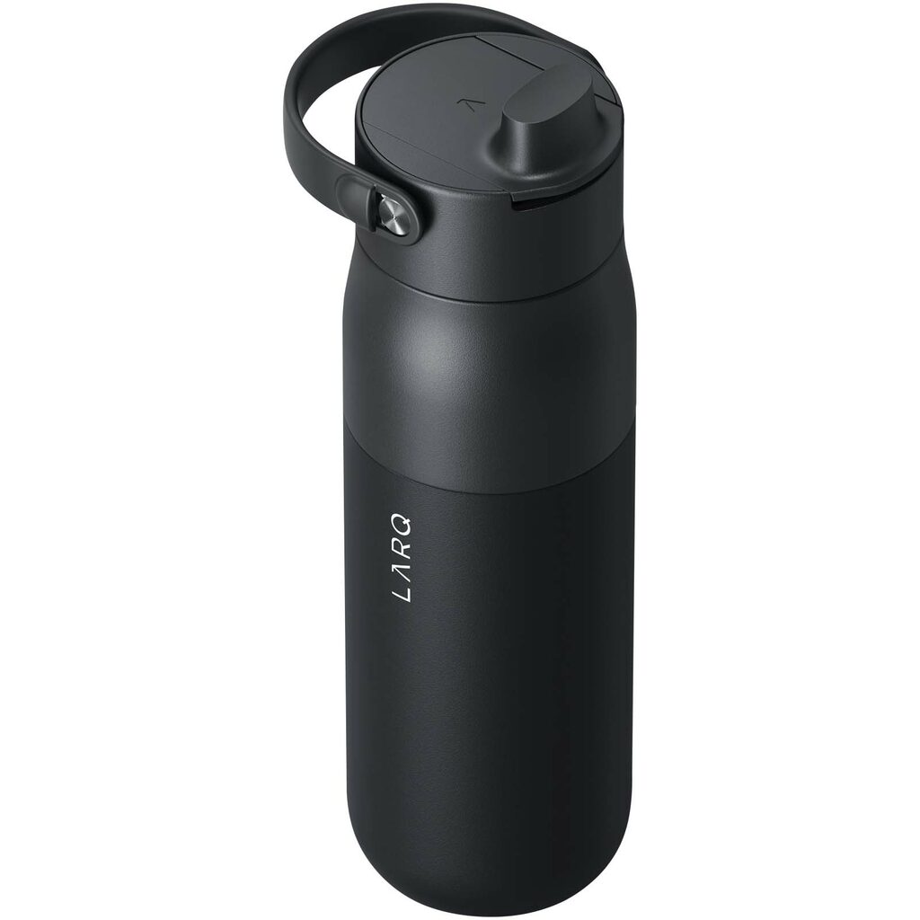 Бутылка для воды LARQ Swig Top объемом 680 мл сплошной черный - 10089990- Фото №1