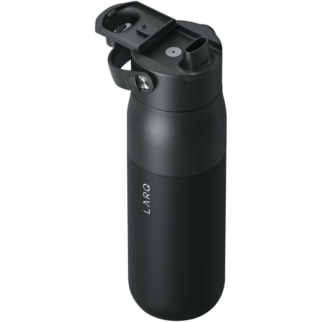 Бутылка для воды LARQ Swig Top объемом 680 мл сплошной черный - 10089990- Фото №4